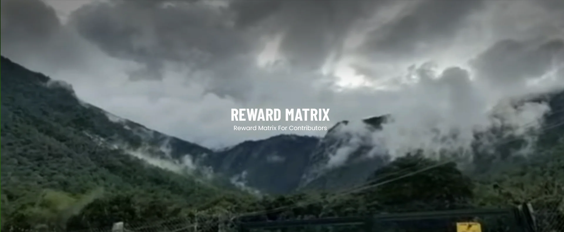 Recompense - Reward Matrix For Contributors